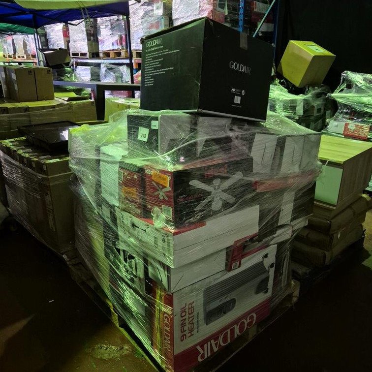 Pallet Assorted Small Appliances & Electronics - Untested - Unchecked