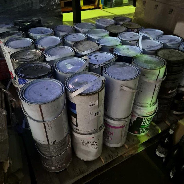 60 x Assorted 2L Paints - Unchecked