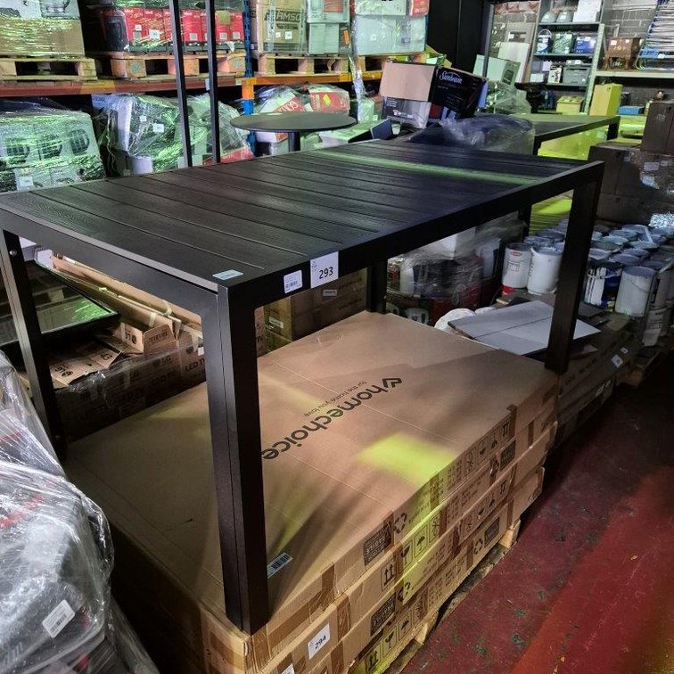 2 x 6 Seater Outdoor Patio Tables