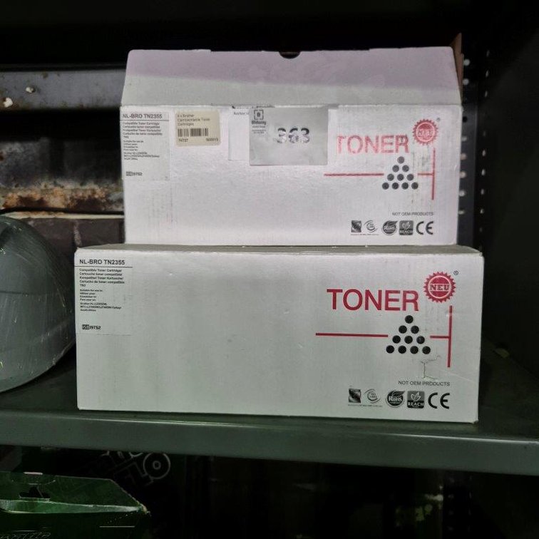 4 x Brother Compactable Toner Cartridges - Unchecked