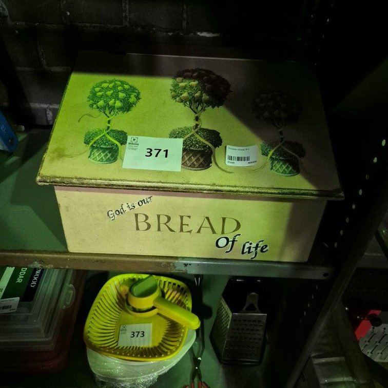 Wooden Bread Bin