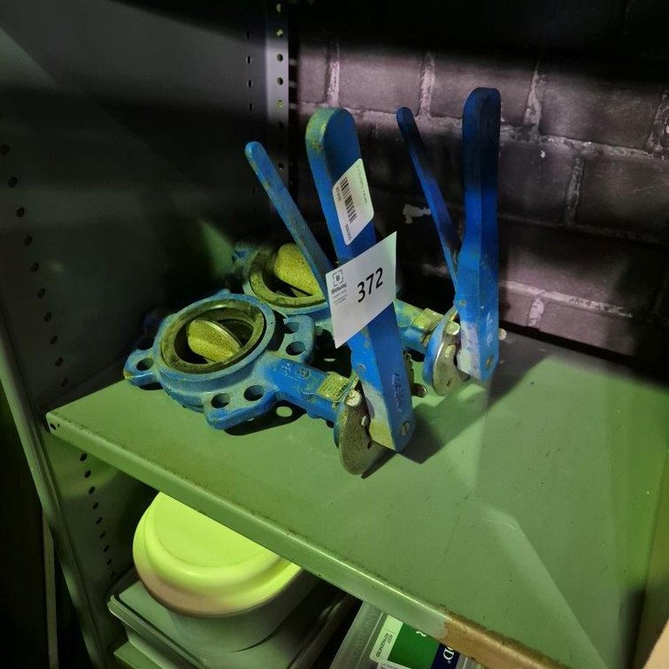 2 x Butterfly Valves