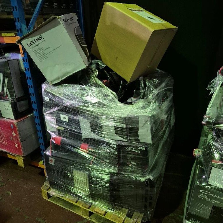 Pallet Assorted Small Appliances & Electronics - Untested - Unchecked