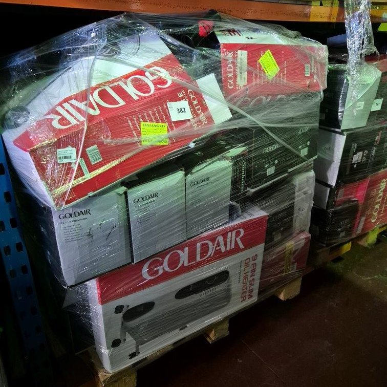 Pallet Assorted Small Appliances & Electronics - Untested - Unchecked
