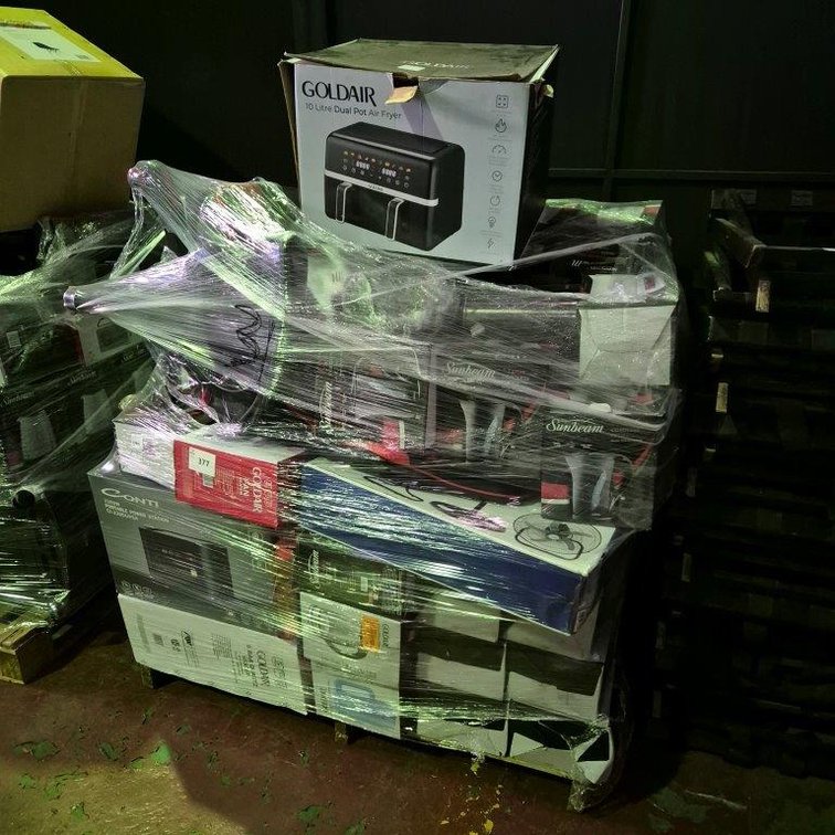 Pallet Assorted Small Appliances & Electronics - Untested - Unchecked