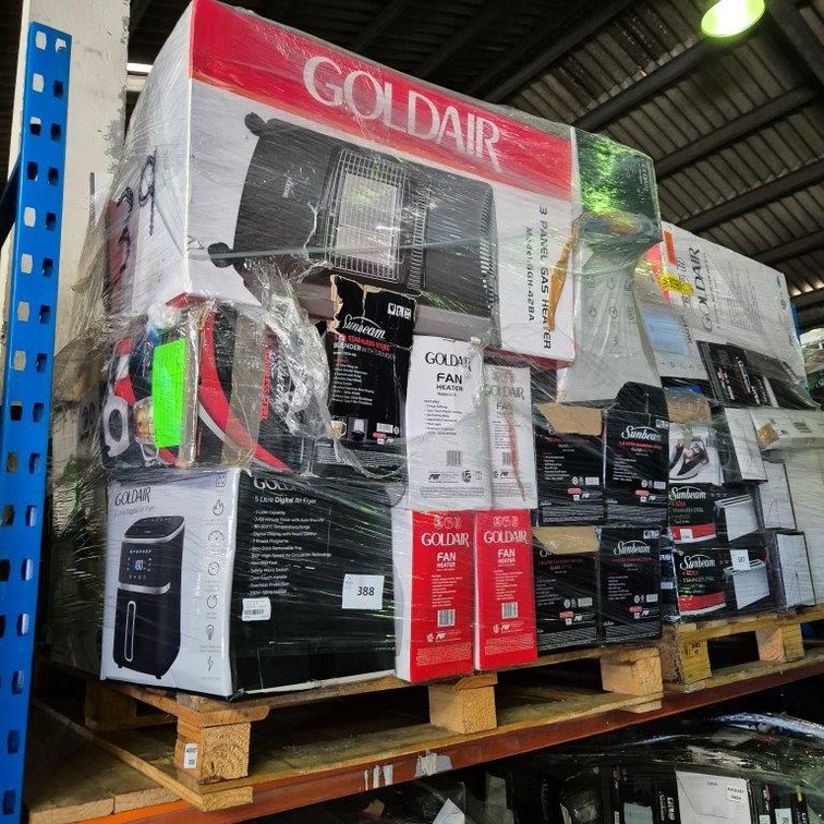 Pallet Assorted Small Appliances & Electronics - Untested - Unchecked
