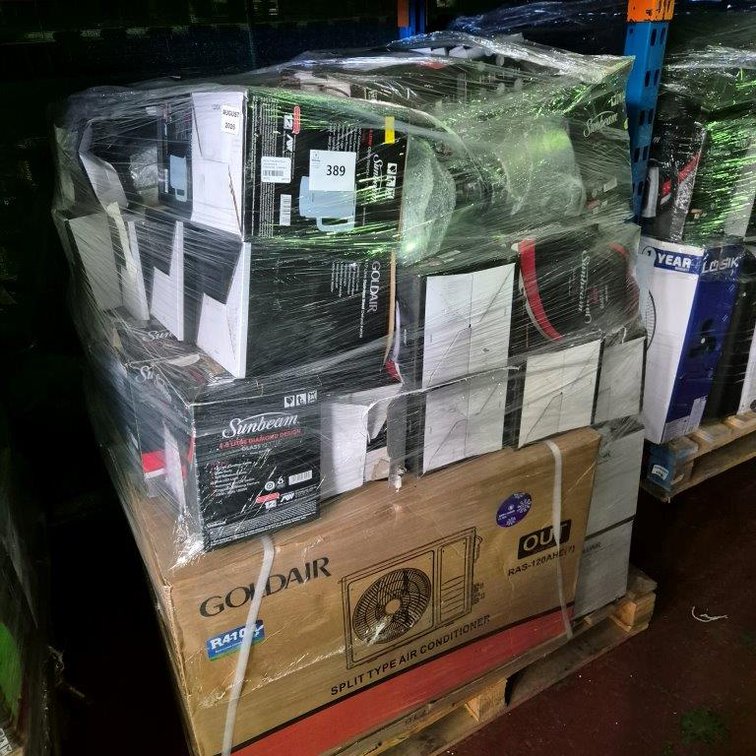 Pallet Assorted Small Appliances & Electronics - Untested - Unchecked