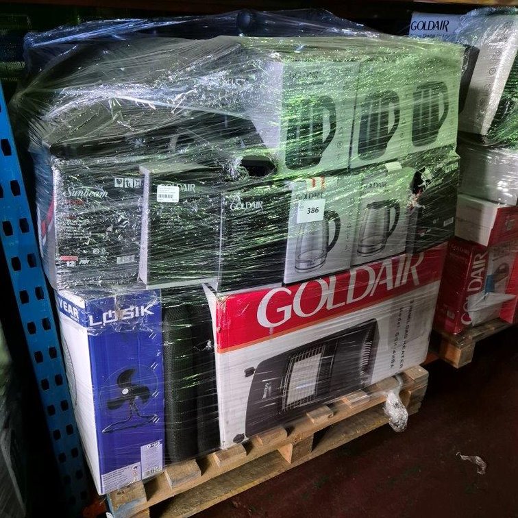 Pallet Assorted Small Appliances & Electronics - Untested - Unchecked