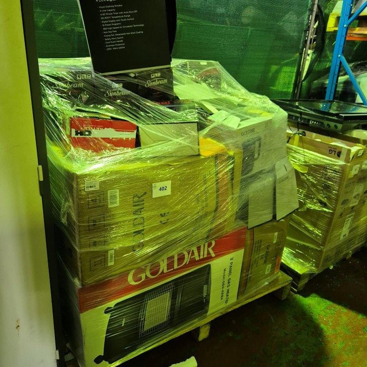 Pallet Assorted Small Appliances & Electronics - Untested - Unchecked