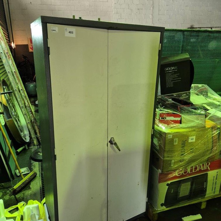 2 Door Metal Filing Cabinet