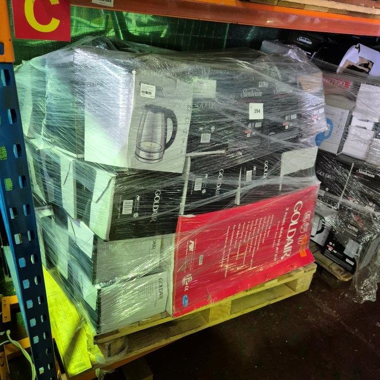 Pallet Assorted Small Appliances & Electronics - Untested - Unchecked