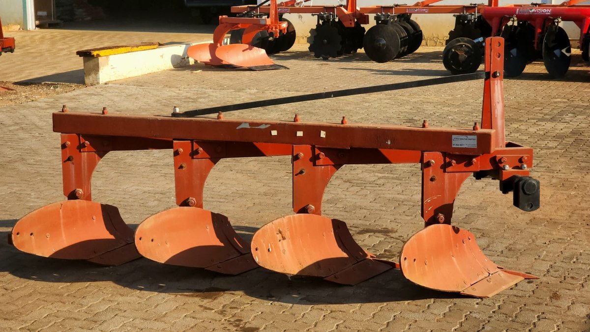 4 Furrow Mouldboard Plough 