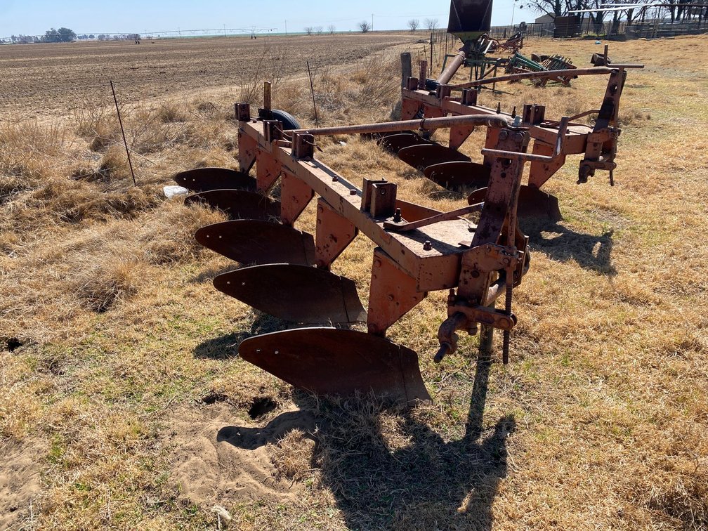 5 Furrow Beam Plough 