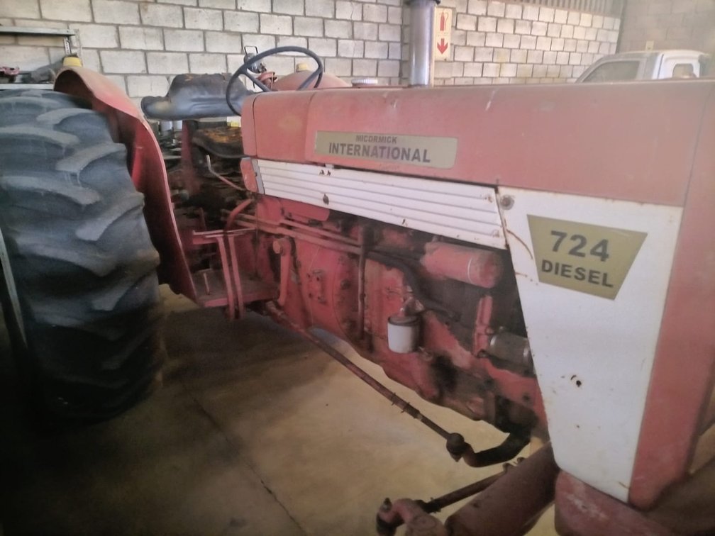 International 724 Diesel Tractor