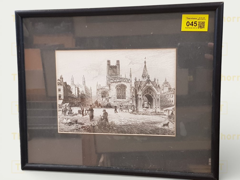 Framed Artwork by Hutchinson – Approx 315mm x 20mm x 270mm