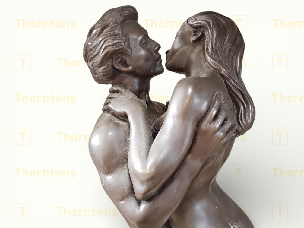 Heredities 'The Embrace' Collectible Bronze  Embracing Couple