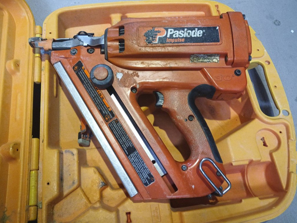 Paslode Nail Gun with Case