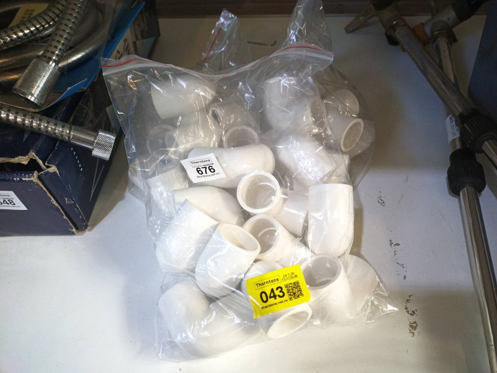 PVC Pipe Fittings in Bulk