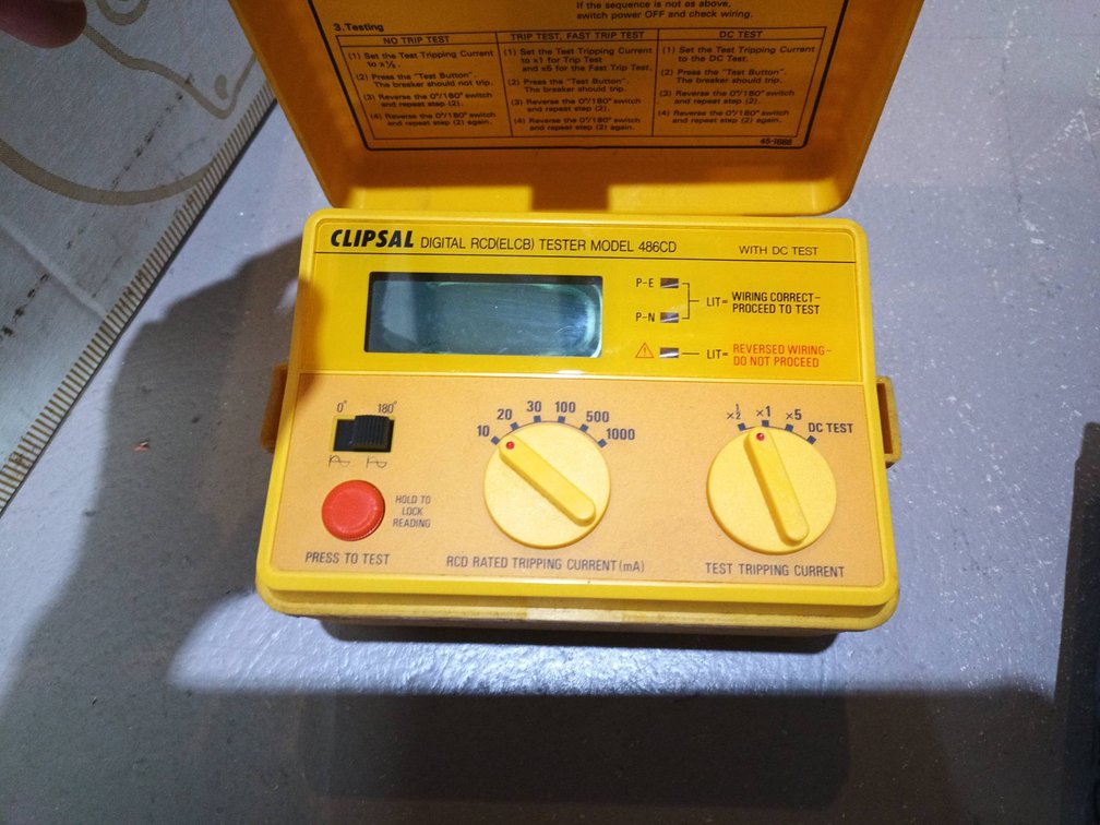 Clipsal Digital Multimeter & Assorted Hardware