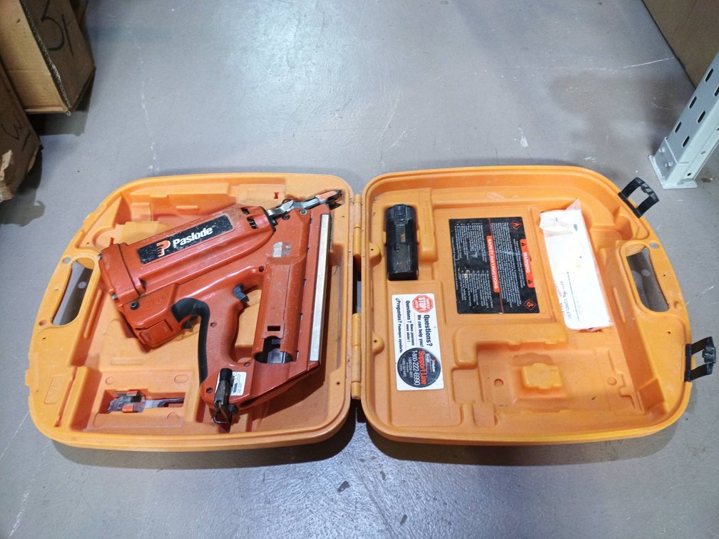 Paslode Nail Gun in Carry Case