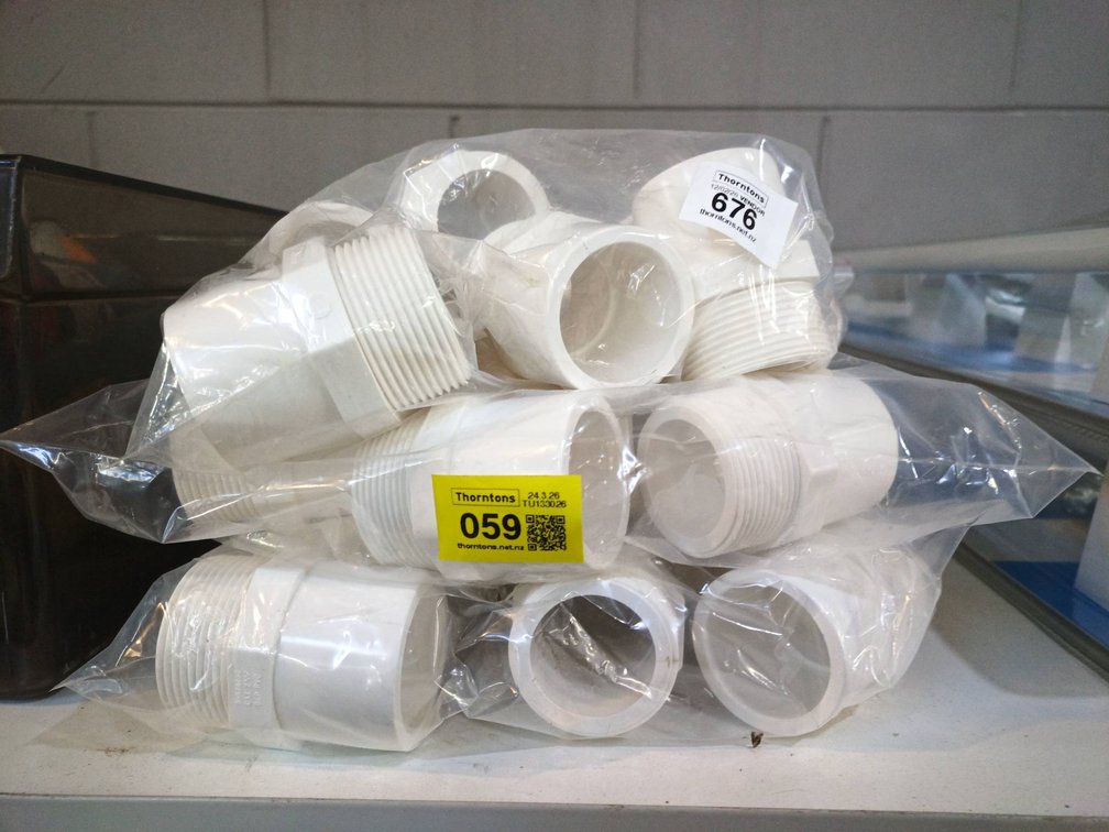 Bagged Plastic Pipe Fittings