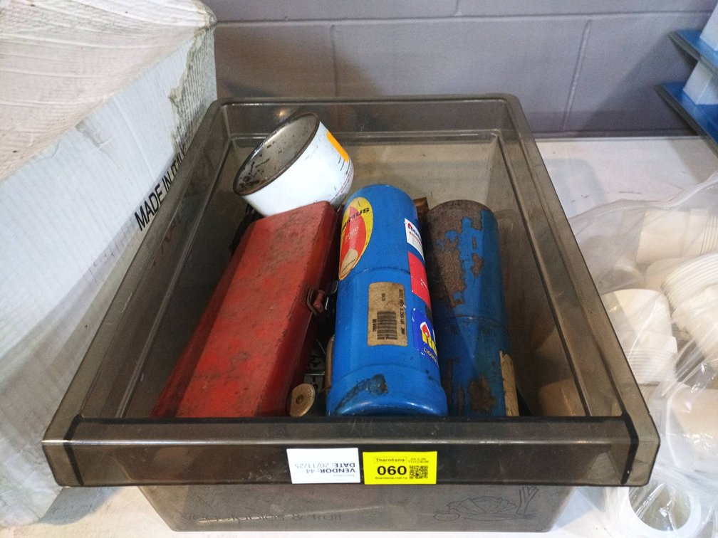 Workshop Tools in Tray