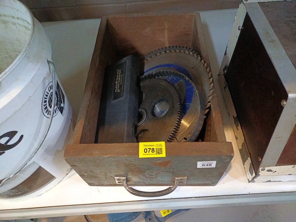 Circular Saw Blades and Tools Set