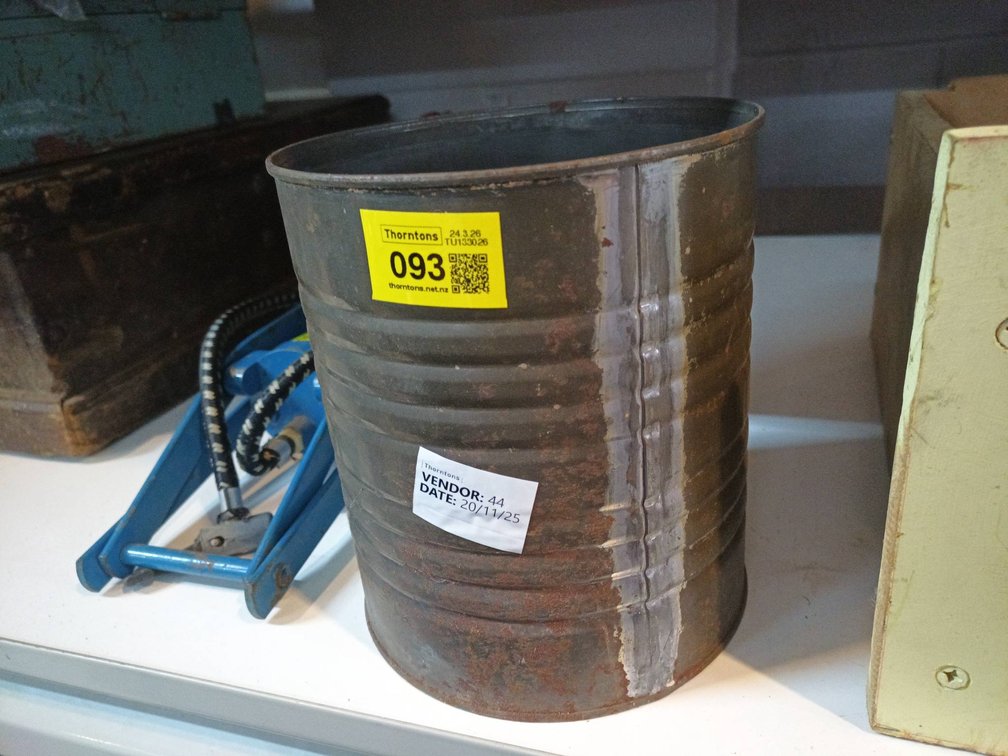 Metal Tin Filled with Pellets