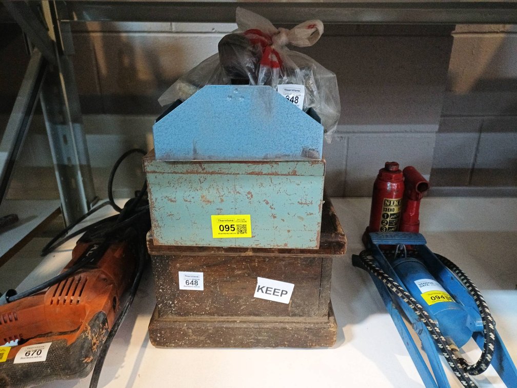 Toolboxes and Contents