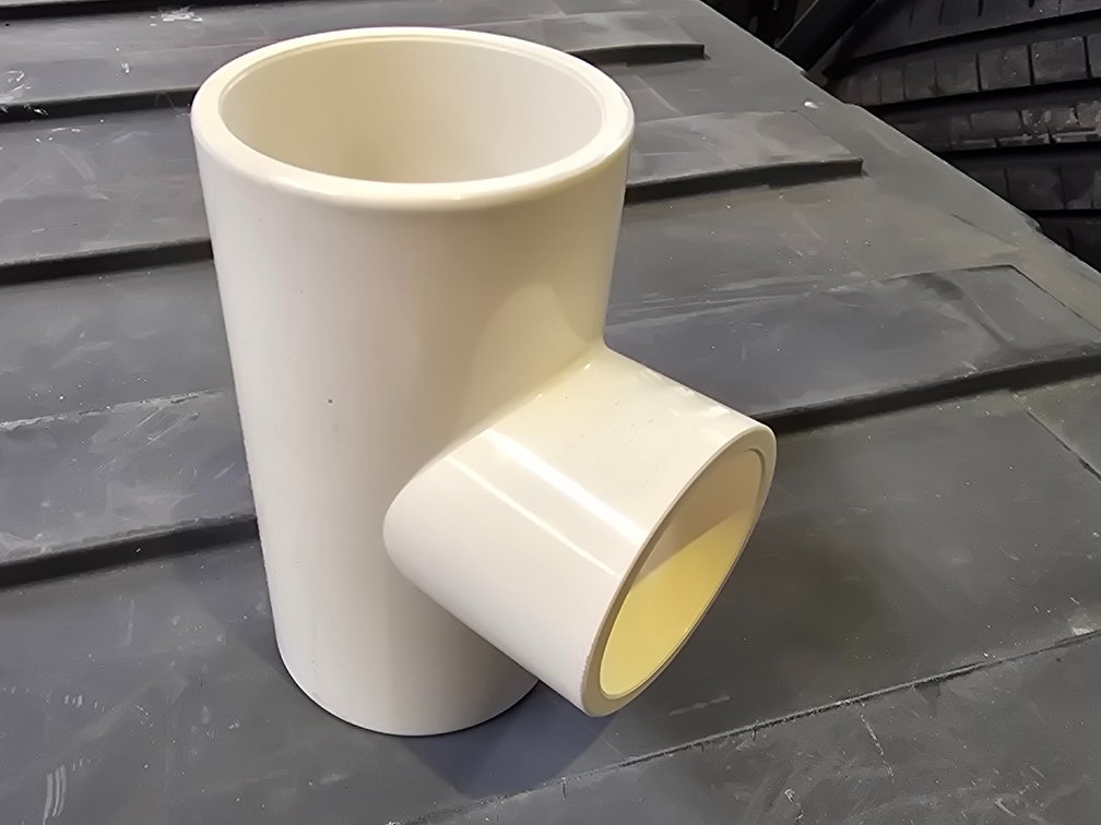 PVC-U PN18 50mmx40mm T-Pipe Fittings
