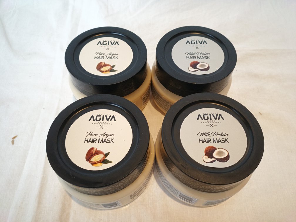 AGIVA Hair Mask Jars x 4