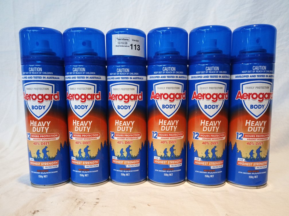 Aerogard Insect Repellent x 6