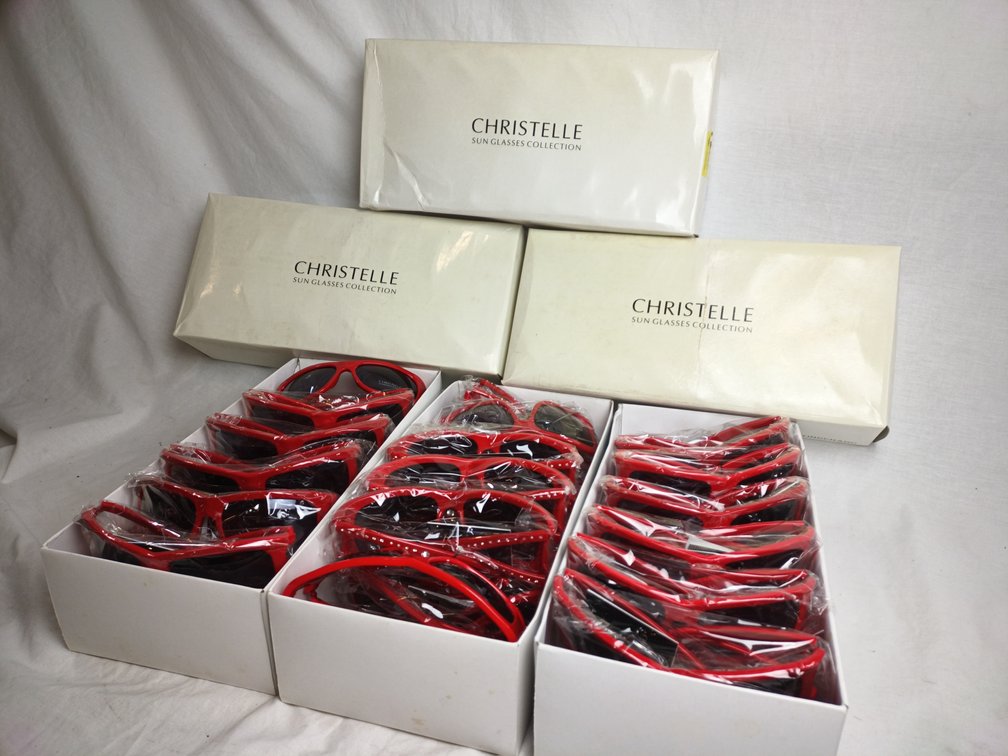 Christelle Red Sunglasses x 36