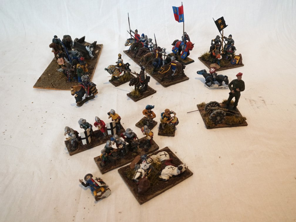 Painted Medieval Miniature Figures