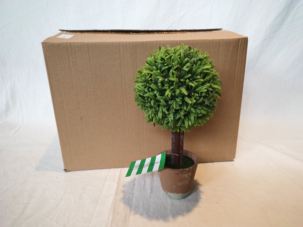 Artificial Topiary Plants x 6