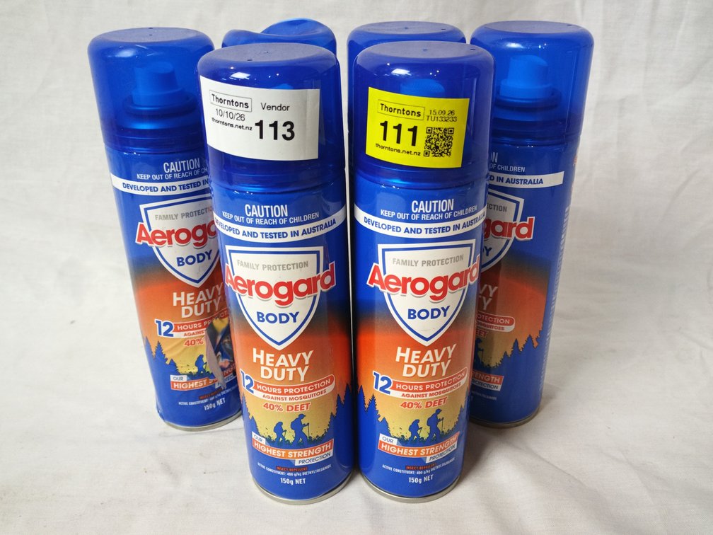 Aerogard Heavy Duty Repellent x 6