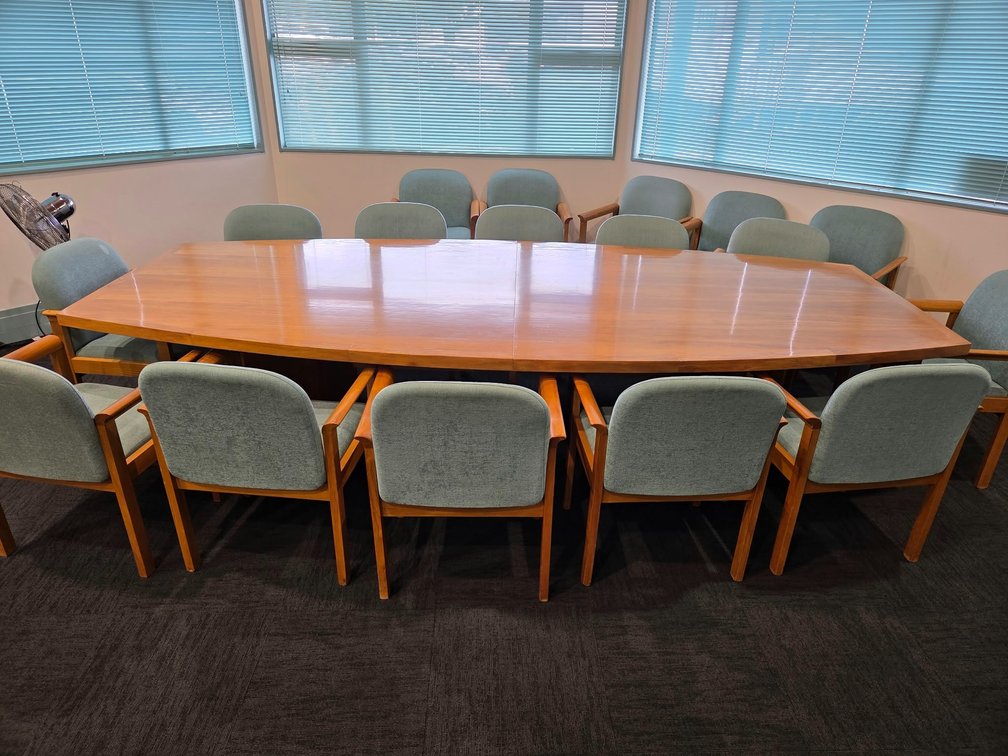 Conference Table and 12 Chairs