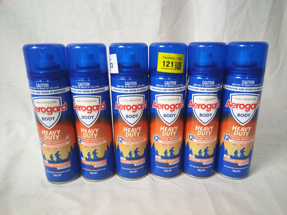 Aerogard Insect Repellent x 6