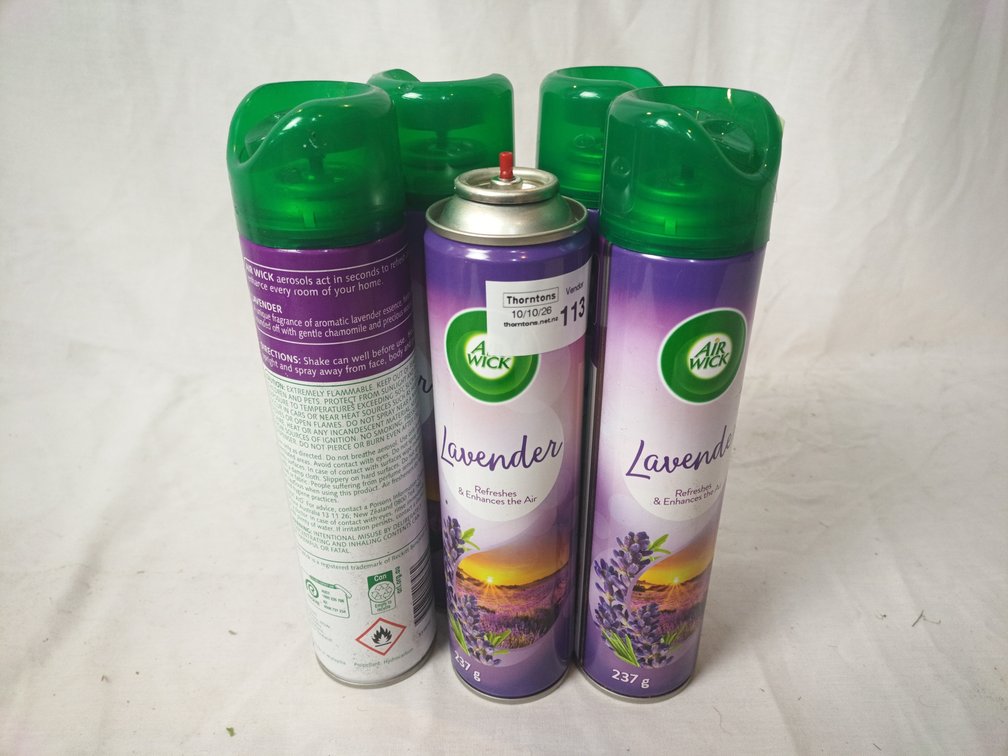 Air Wick Lavender Aerosols x 5