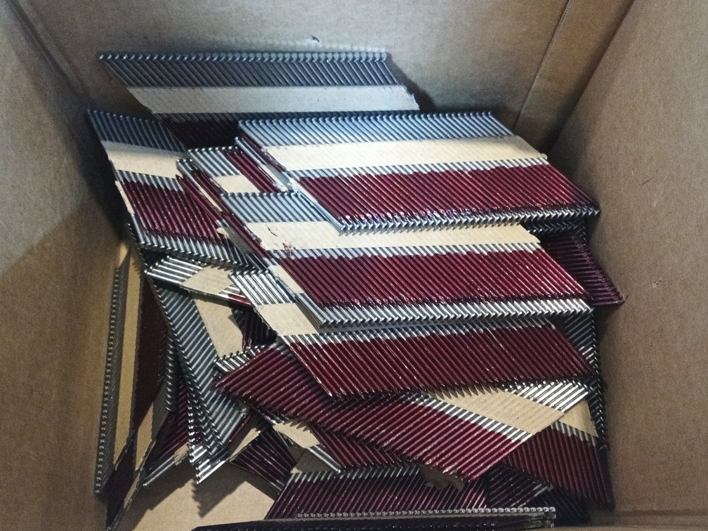 Paper-Collated Framing Nails