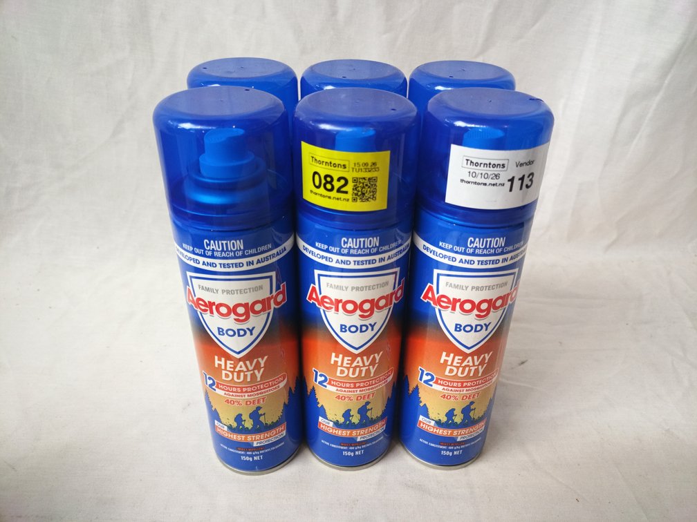 Aerogard Heavy Duty Repellent x 6