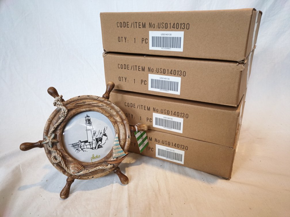 Nautical Ship's Wheel Frames x 4