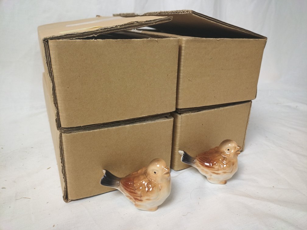 Ceramic Bird Figurines