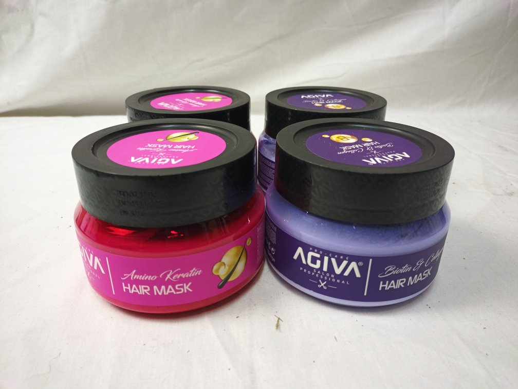 Agiva Hair Masks x 4