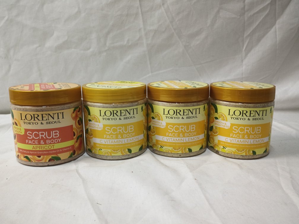 Lorenti Body Scrubs x 4