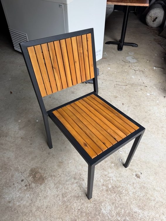 Stackable Cafe Chairs x 10
