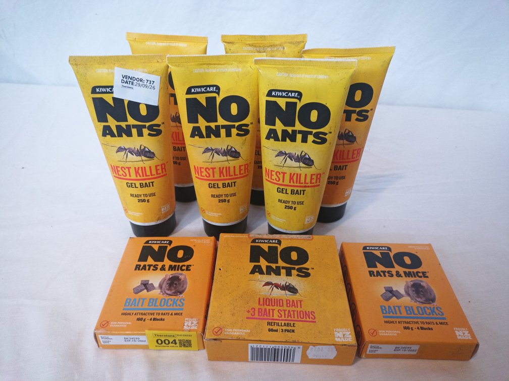 Kiwicare Pest Control Products x 9