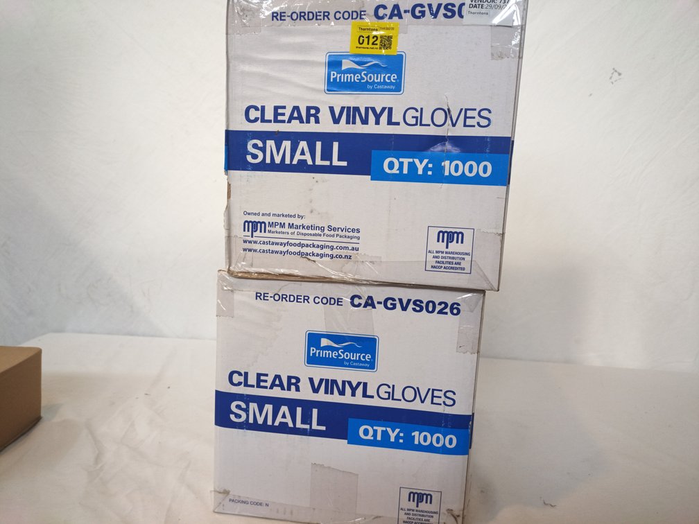 PrimeSource Vinyl Gloves