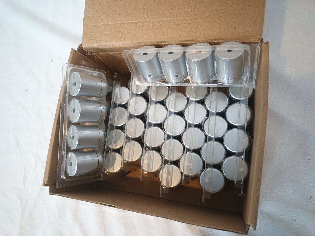 Cylindrical Metal Standoffs x 40