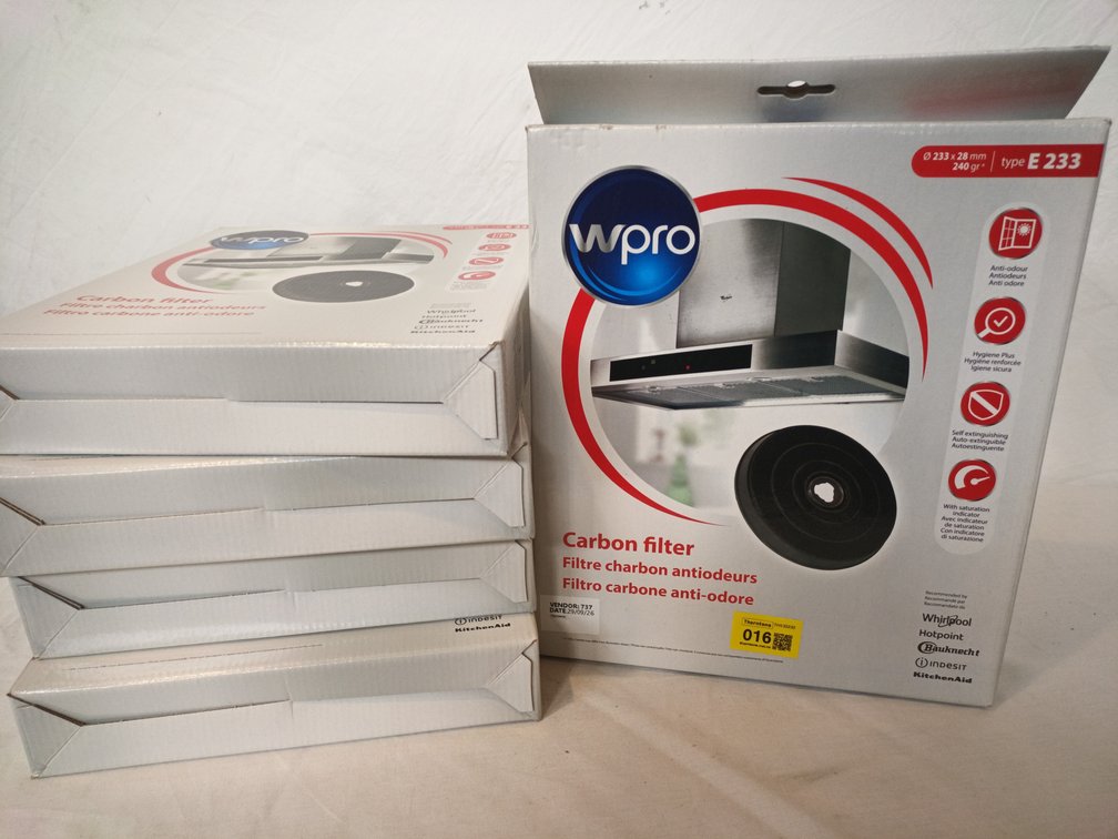 Wpro Carbon Filters x 5